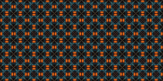 Ethnic pattern Abstract kaleidoscope fabric design texture or background