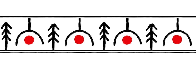 エスニック繰り返し飾りシームレス パターン分離された白い背景の上