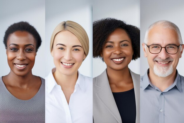 Photo ethnicity and diversity at work with happy employees celebrating business success