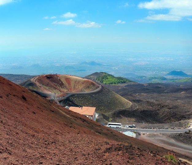 Etna vulkaan uitzicht sicilië italië