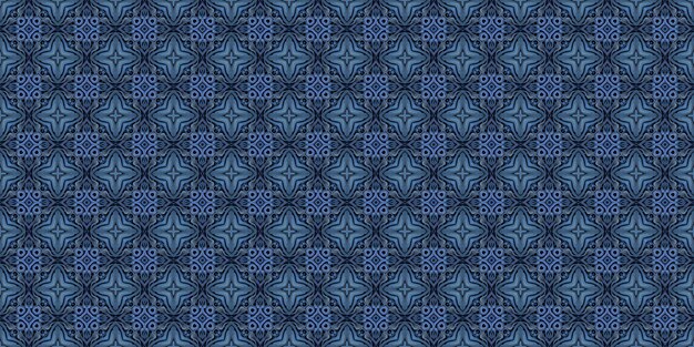 Etnisch patroon Abstract kaleidoscoop stofontwerp textuur of achtergrond