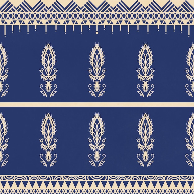 Etnisch vintage retro oosterse geometrische stijl naadloos patroon Abstract traditioneel folk