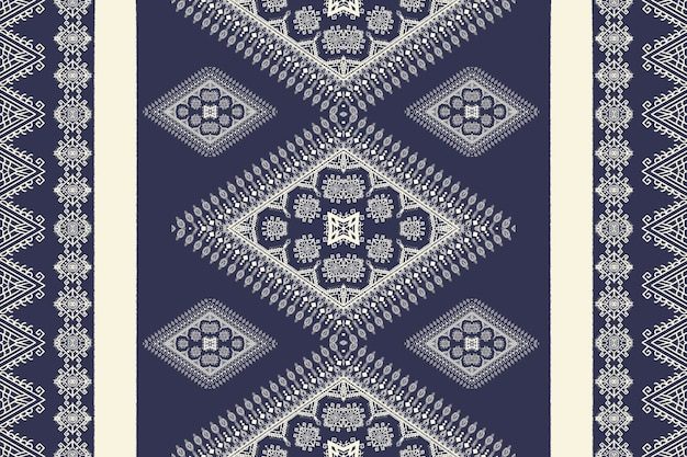 Etnische vintage retro oosterse geometrische stijl naadloos patroon Abstracte traditionele folk