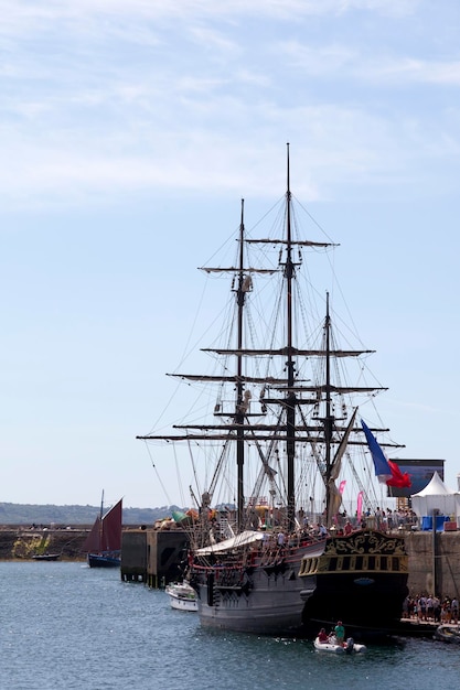 The Etoile du Roy during the Brest maritime festivals