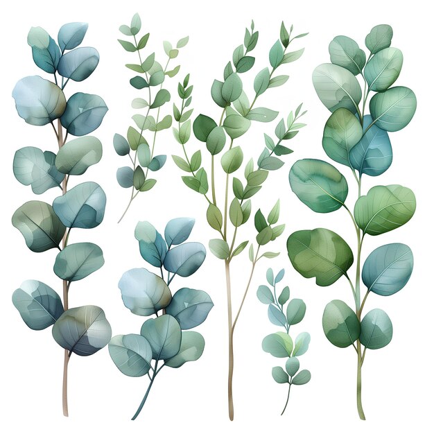 Eucalyptus leaf collection