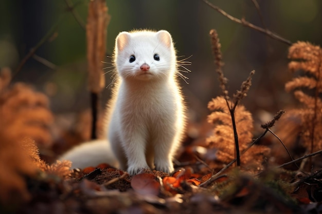 Eurasian Ermine in the wild