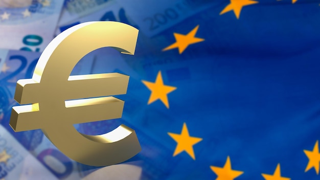 Foto gli affari in euro potrebbero riferirsi ad attività commerciali condotte all'interno della zona euro che comprende il gruppo di stati membri dell'unione europea che hanno adottato l'euro come valuta ufficiale