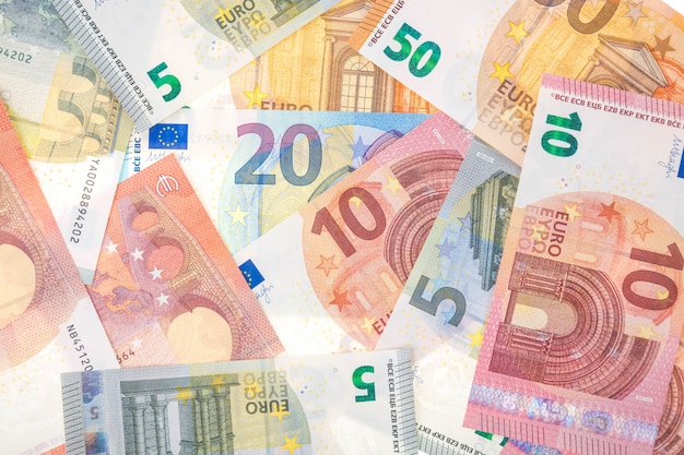 Euro currency background