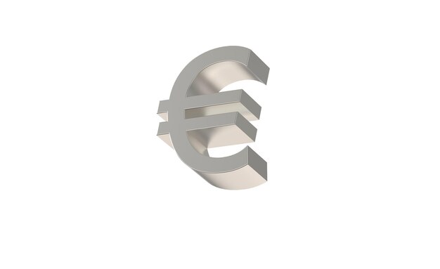 Foto euro eur valutasymbool van de europese unie