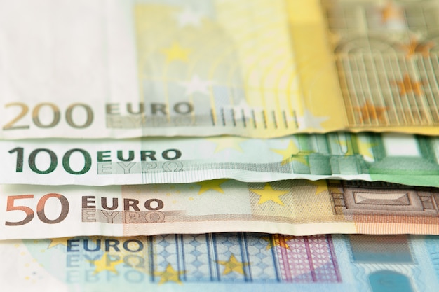 Euro Money. euro cash background. Euro Money Banknotes