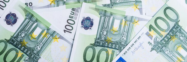 Euro Money. euro cash background. Euro Money Banknotes.