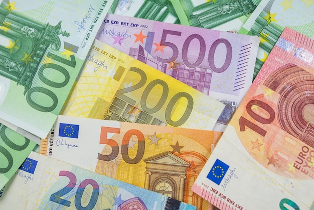 Euro money euro money background Euro money banknotes