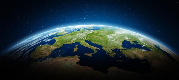 Foto europa pianeta terra