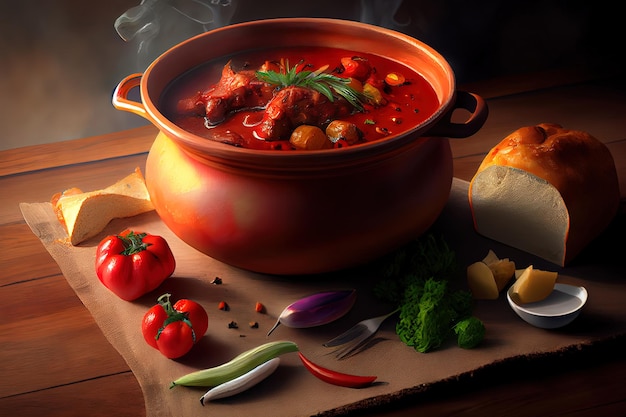 European Cuisine Goulash food