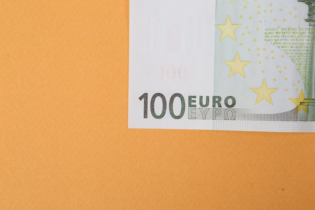 European currency money euro banknotes