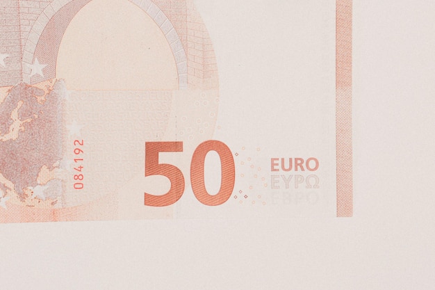 European currency money euro banknotes