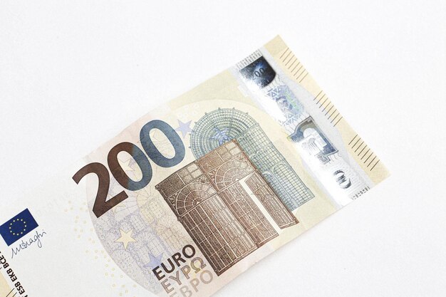 European currency money euro banknotes