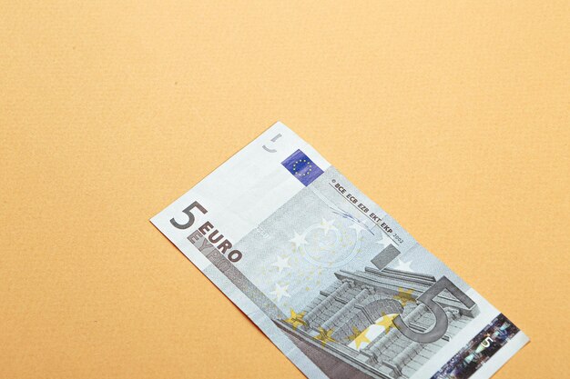 Банкноты евро деньги в европейской валюте