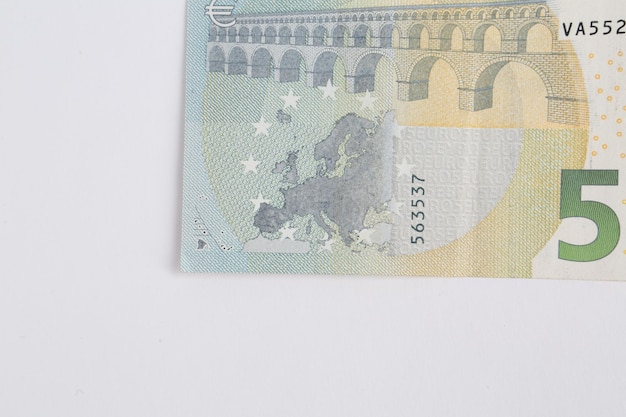 European currency money euro banknotes