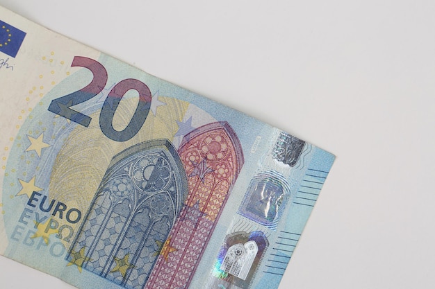 European currency money euro banknotes