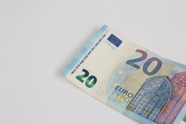 European currency money euro banknotes