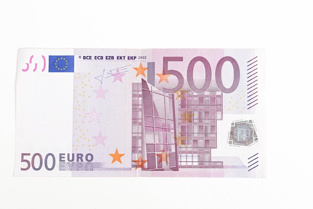 Photo european currency money euro banknotes