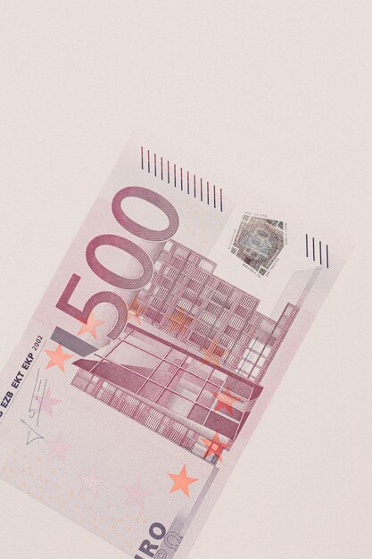 European currency money euro banknotes