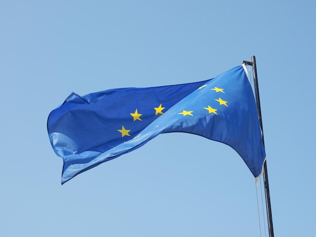 European flag of Europe