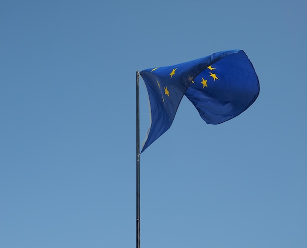 European flag of Europe