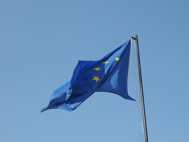 European flag of Europe