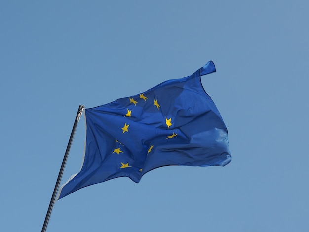 European flag of Europe