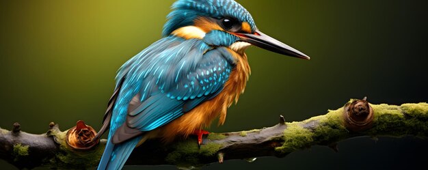 European Kingfisher Alcedo atthis close up