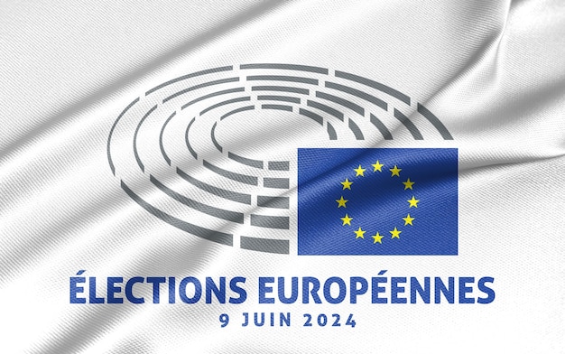 Photo european parliament election 2024 elections europeennes european elections in french