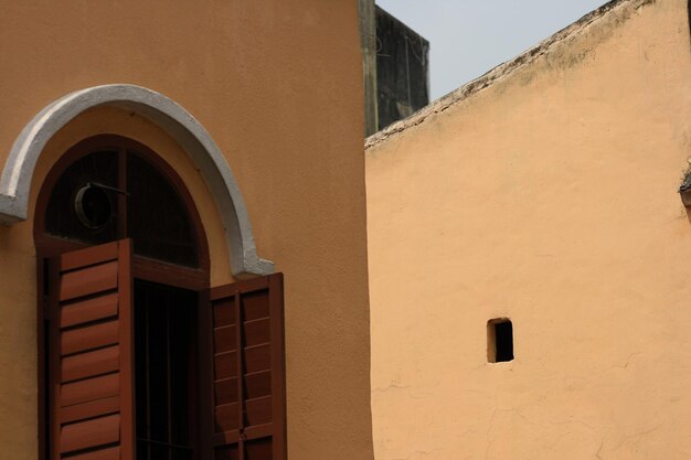 Photo european style window in macao china half composition