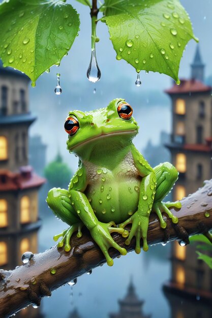european tree frog