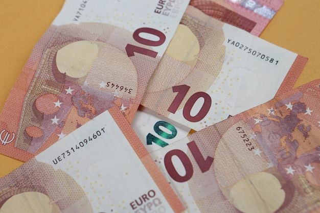 Europese valuta geld eurobankbiljetten