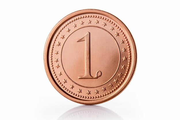写真 ユーロ圏 1 セントの通貨
