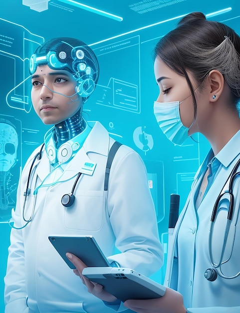 Evaluate the potential impact of AI on medical diagnosis and treatment