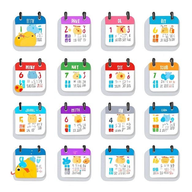 Evenementenplanning kalenderpictogram scheduleconcept belangrijke datum tijdbeheer kalenderherinnering