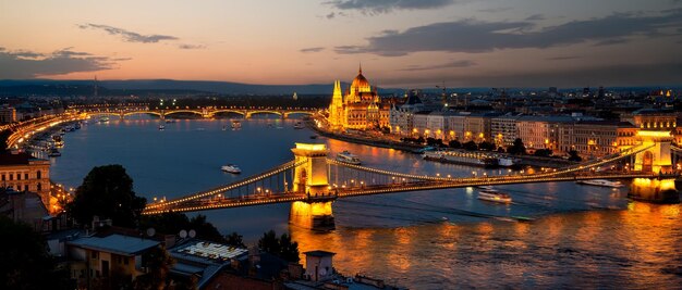 Evening in Budapest