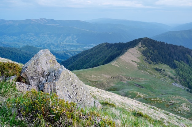 Вечер в горах.