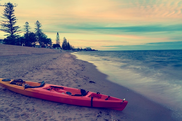 In the evening the sea Brisbane