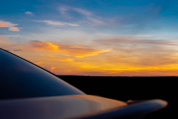 Evening Sky with beautiful sunset