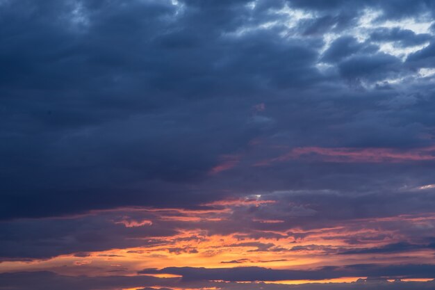 夜の空