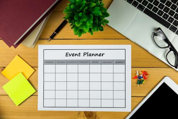 Event plan Doing business or activities  monthly.