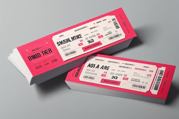 이벤트 티켓 모 ⁇  쇼케이스 이벤트 티켓 디자인