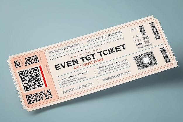 Event Ticket Template