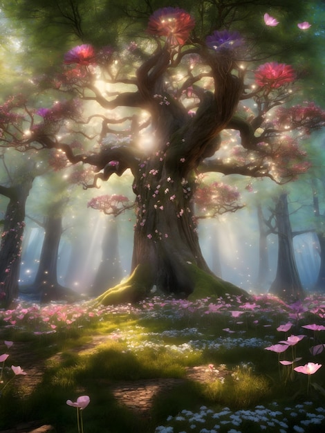 The Everbloom Grove of Imagination