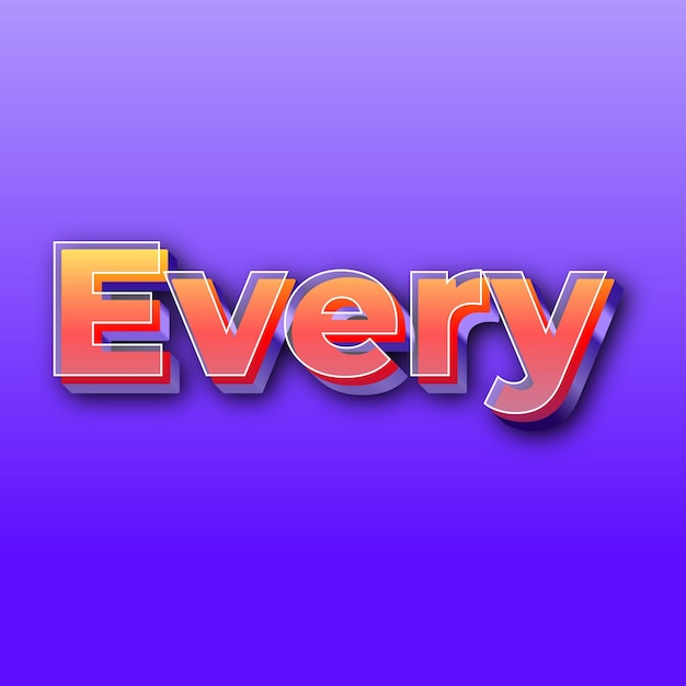 EveryText 効果 JPG グラデーション紫色の背景カード写真