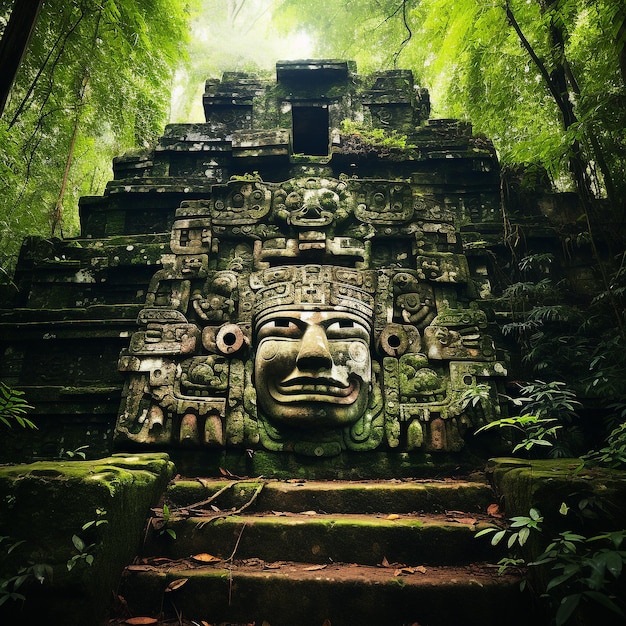 マヤ文明の遺跡の証拠